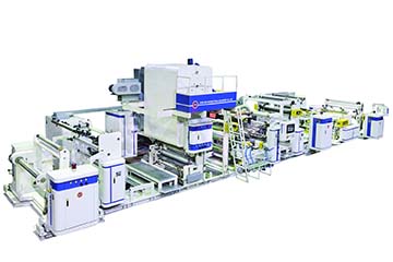 3 Layer Co-Extrusion PE/PP Lamination Machine for Flexible Packaging Film