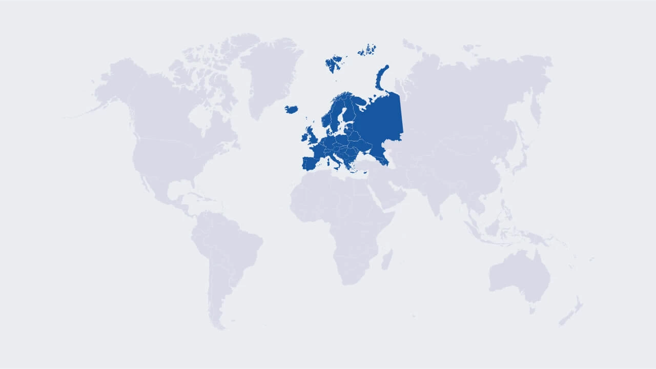 Map Europe