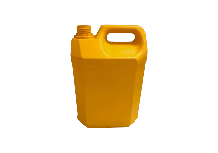 5L-10L jerrycan, made of chemical-resistant with a view stripe for industrial lubricant packaging, lube oil container, chemical and industrial container