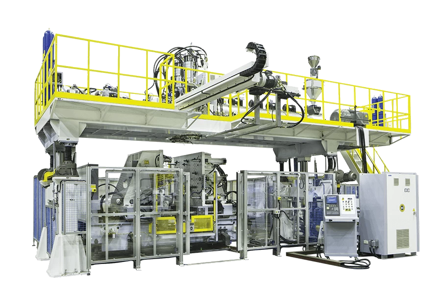 Accumulator Double Head Blow Moulding Machine