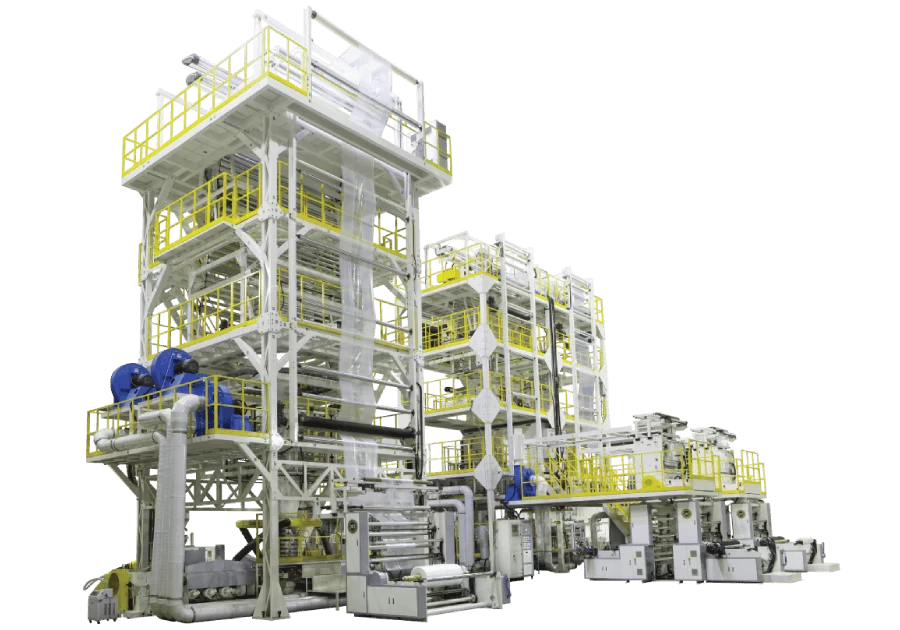 3 Layer Blown Film Machine for Shrink Hood Film-AFS-70G/125G/75G-3250