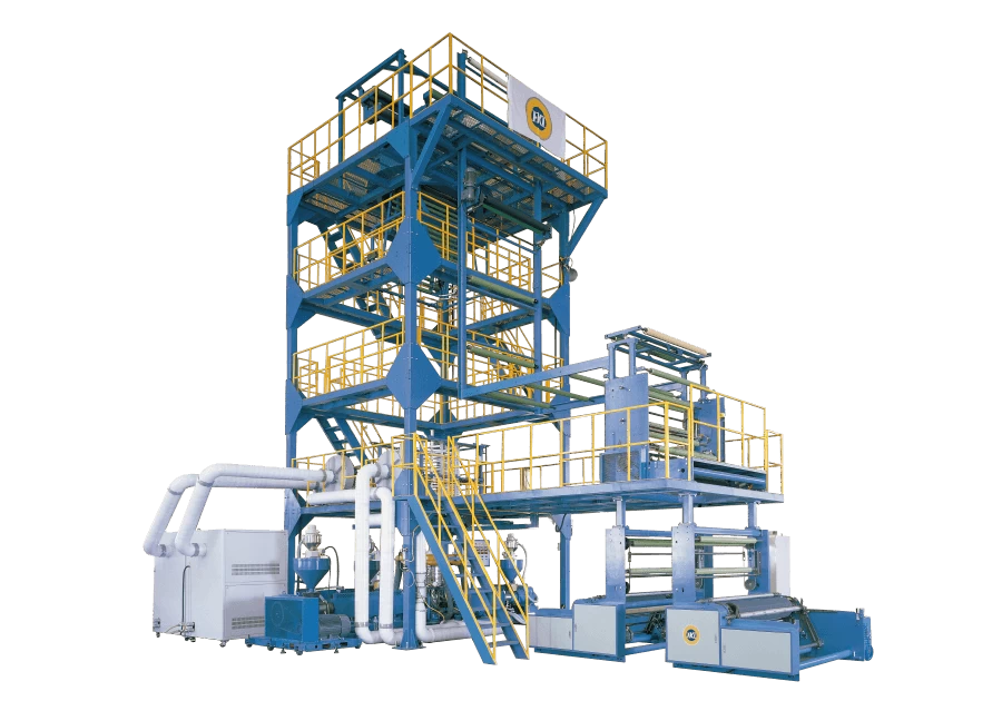 A/B/C BFS Series Co-Extrusion Blown Film Line-BFS-65/70/65-1400-TS