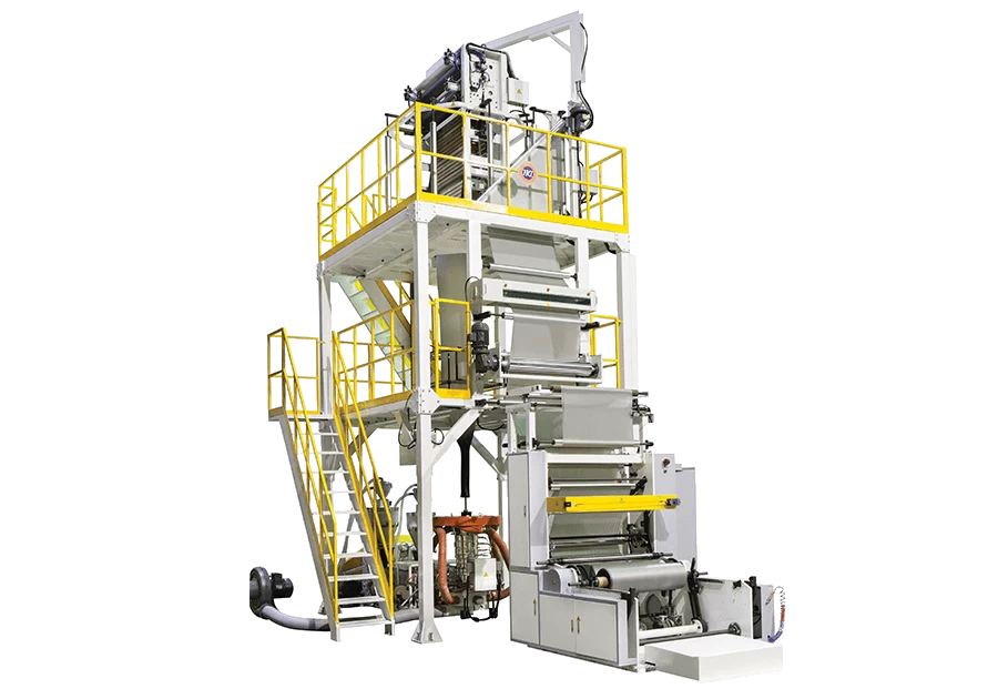 A/B/A BFT Series Co-Extrusion Blown Film Line- Oscillating Tower Type