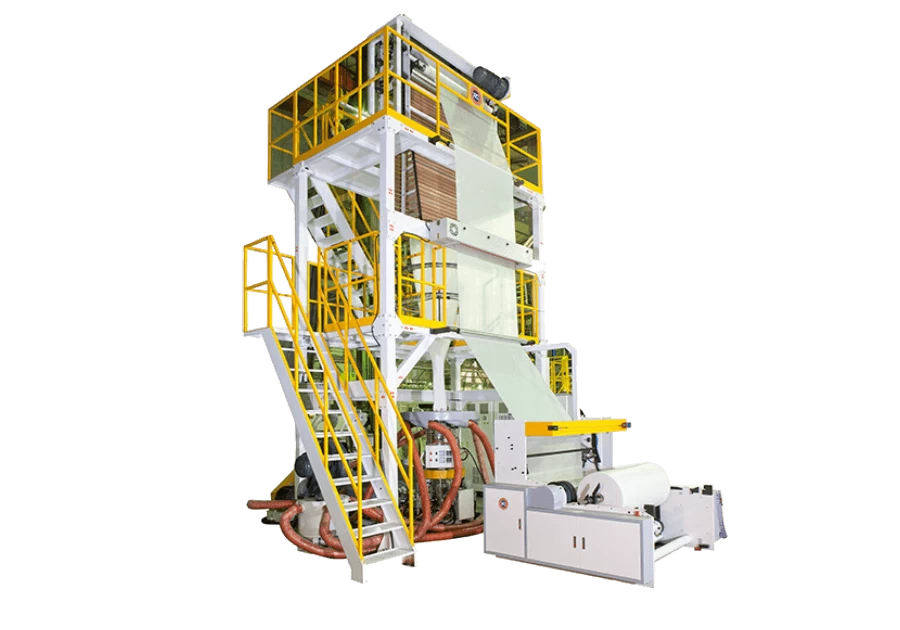 A/B/A BFT Series Co-Extrusion Blown Film Line- Rotary Die Head-BFT-55/65G-1400