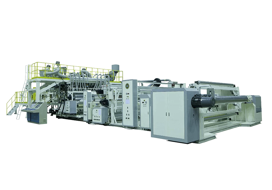 Three Layer Co-Extrusion Cast Film Line-TCF-90/125/90-3400