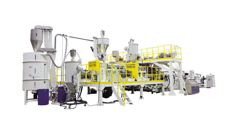 Mono-Multi-Layer Cast Film Extrusion Line