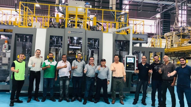3 layer blow moulding for 20 liter canister at brazil