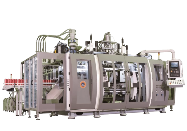 2 Layer Co-Extrusion Blow Moulding Machine for 200ml, 400ml Shampoo Bottle