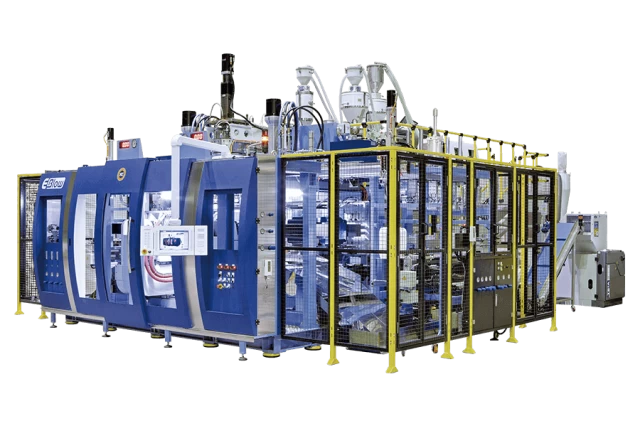 3 Layer-All Electric Double Station Blow Moulding Machine
