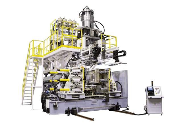 Double Layer Accumulator Head Blow Moulding Machine