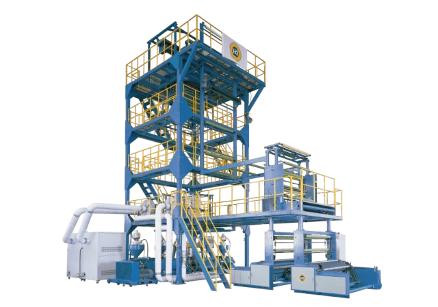 A/B/C BFS Series Co-Extrusion Blown Film Line-BFS-65/70/65-1400-TS