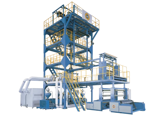 A/B/C BFS Series Co-Extrusion Blown Film Line-BFS-65/70/65-1400-TS