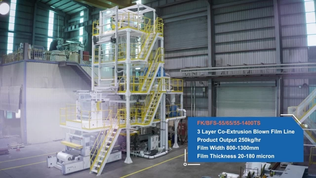 3 layer blown film line bfs series