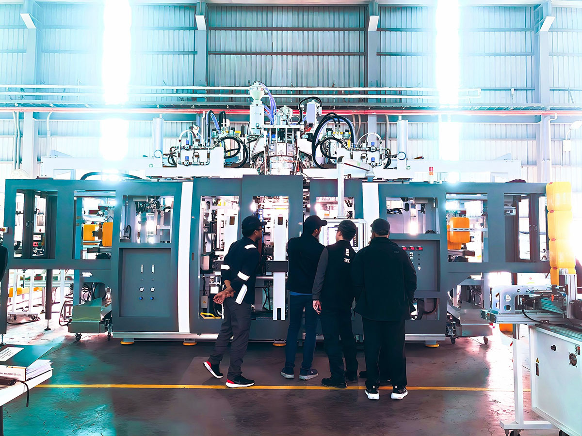 Successful FAT of FKI Blow Molding Machine